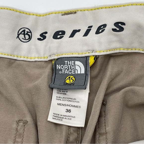 Vintage The North Face A5 Series Khaki Cargo Shorts Mens Size 36 Y2K - Picture 5 of 12